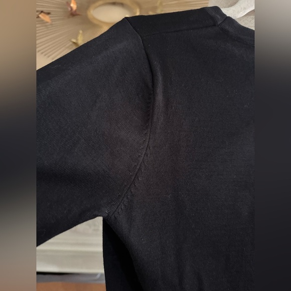 Fame on Central Meli Basic Crew Sweater in black size M - Picture 8 of 13